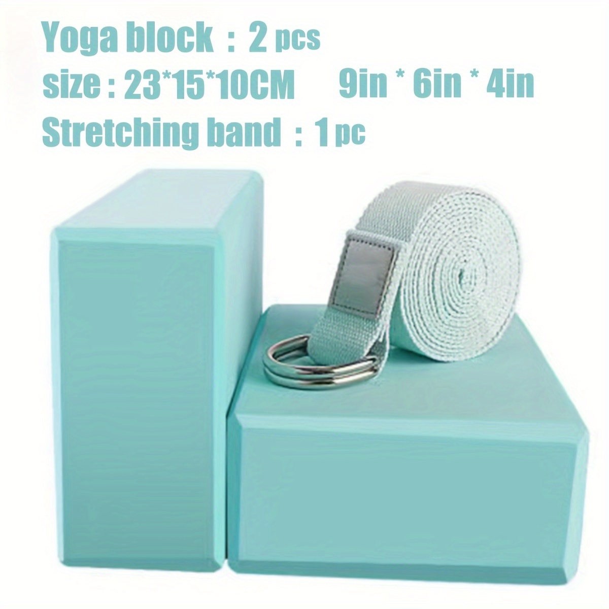 TEMU 2pcs Eva Bricks, Pilates Bricks For Exercise Workouts