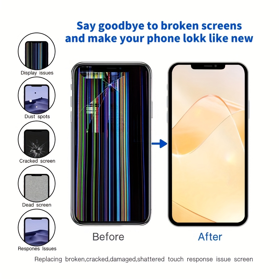 12 mini lcd screen replacement kit touch display Temu