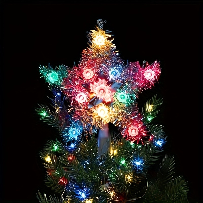 

9" 11lite Ul Star , Lighted Christmas Tree Topper