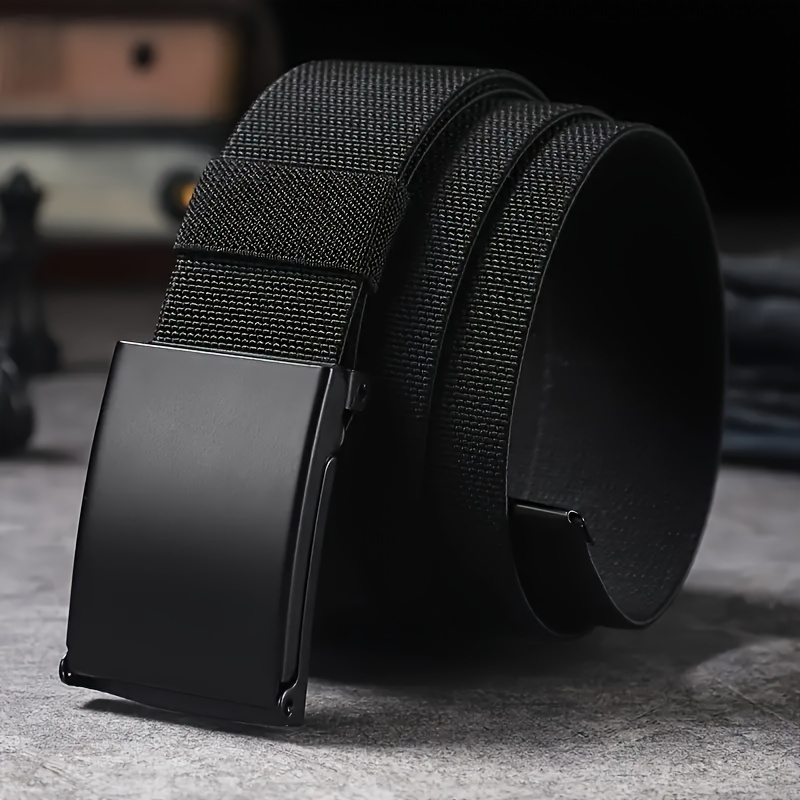 Men's Elastic Waistband Casual Belt For Couples And Students In Korean Style