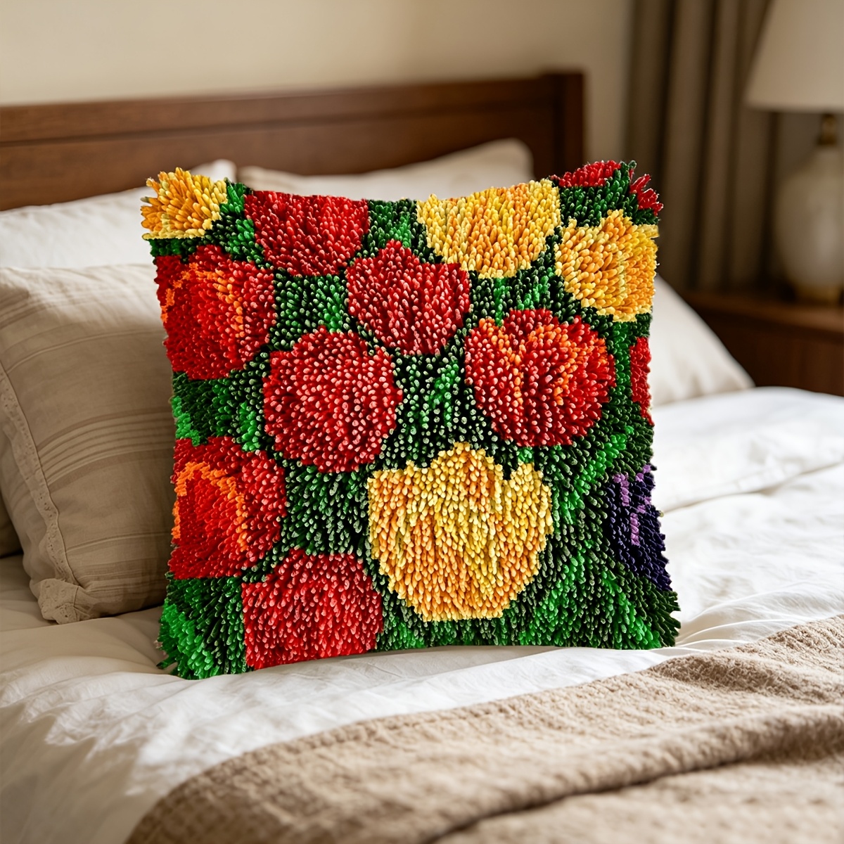 Hook Kit with Tulip Pattern for Beginners and Adults