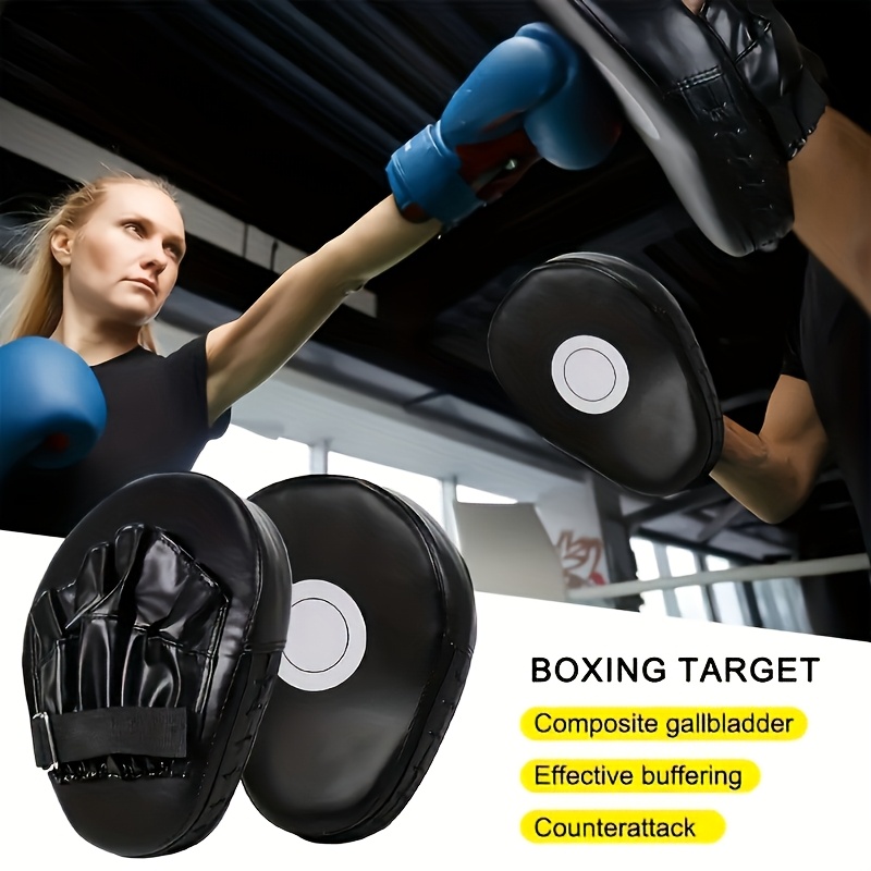 

Premium Boxing & Mma Focus Gloves With Curved Punch Pad - Enhance Speed & Precision, Complete Your !