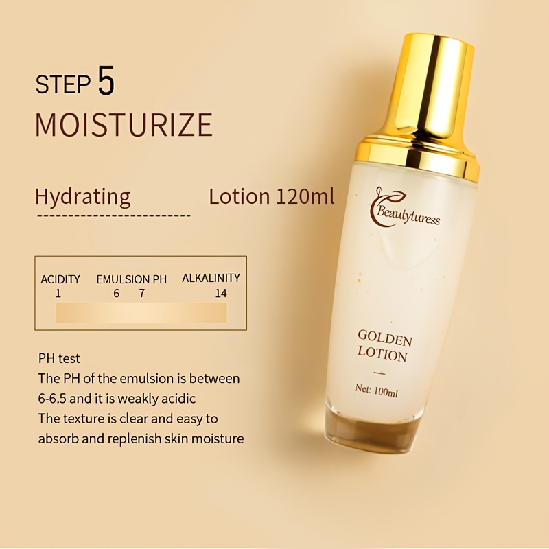 elegant ladys skincare set 9pcs set moisturizing and water retaining moisturizing dry light beige light beige is glossy contains niacinamide hyaluronic acid and other light beige care ingredients high end womens set suitable for parties details 8