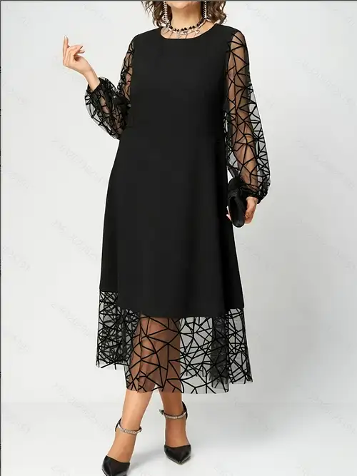 plus size black dress long sleeve sold on Temu United States plus size black dress long sleeve sold on Temu United States