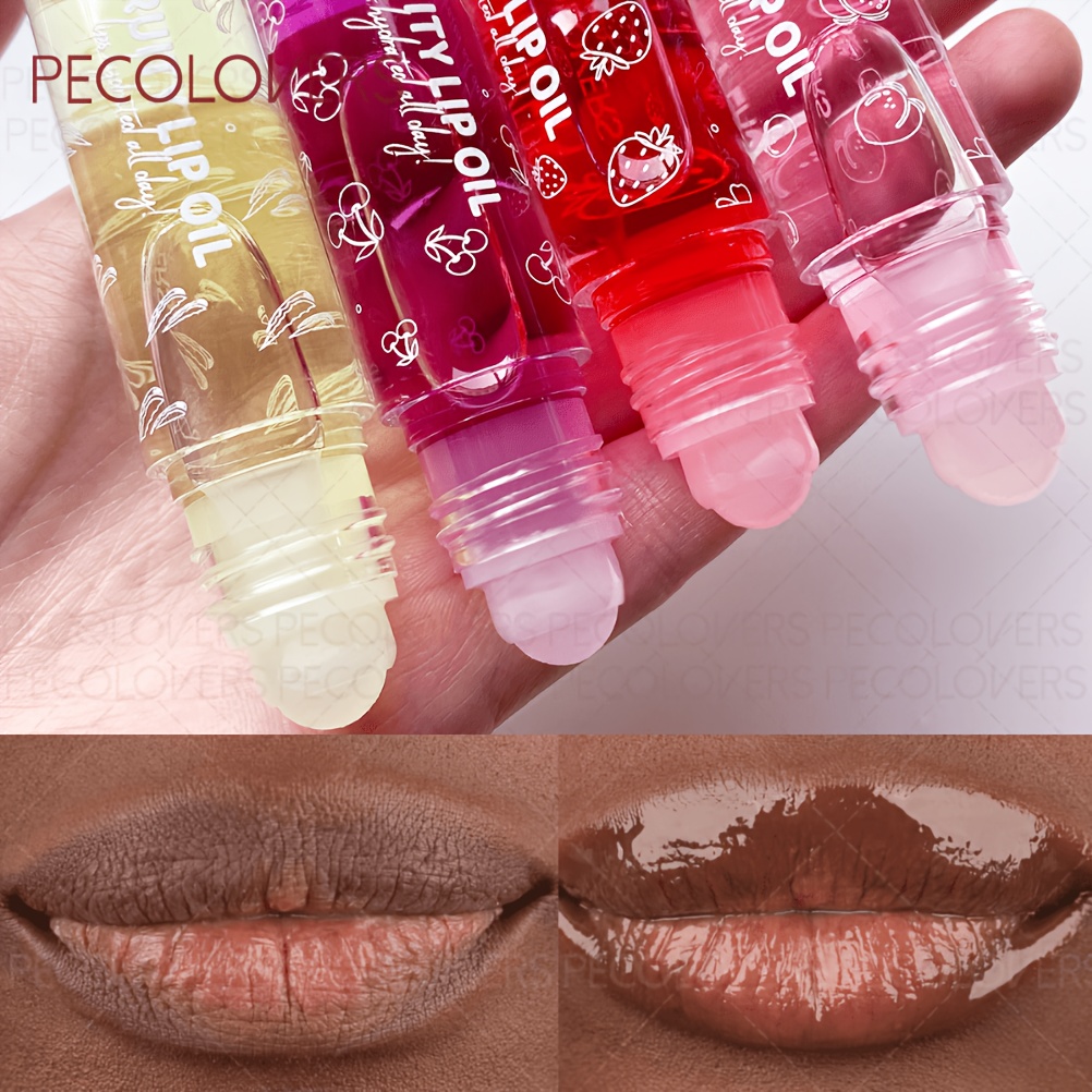 Glossy Lip Gloss & Transparent Lip Oil, Waterproof