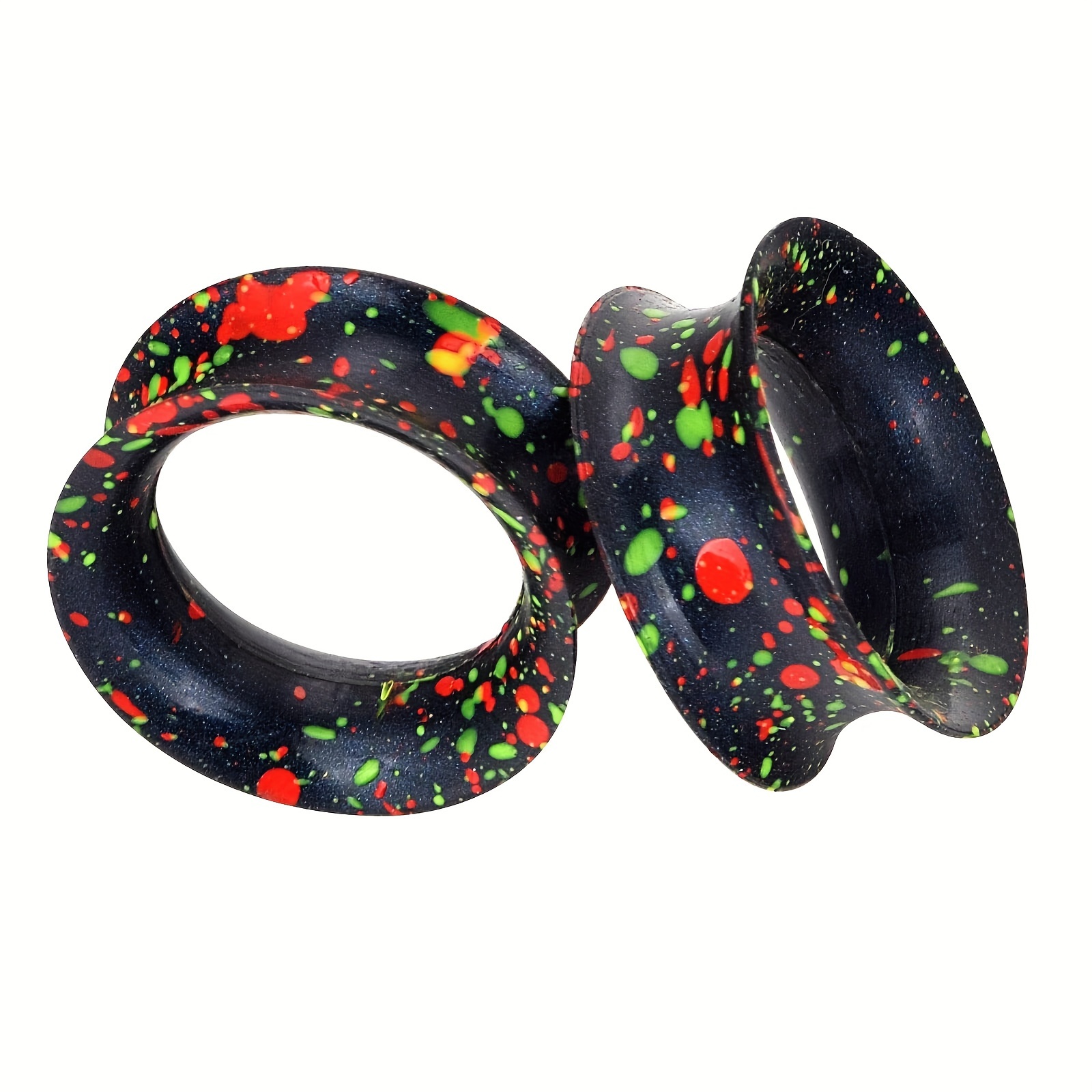 Colorful Silicone Hollow Ear Expander
