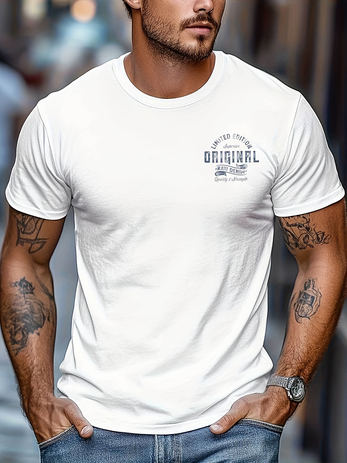 Men'S Original Graphic T-Shirt - Black Retro Vintage Tee, Lightweight Summer Shirt for Casual Everyday & Formal Outfits - Classic Fit Crewneck Top, Vintage T Shirts, Versatile Clothing, Bold Print Design, Breathable Fabric, Short Sleeve Top, Adult Clothing, Streetwear Style, Durable Construction, Basic Top, Young Adults