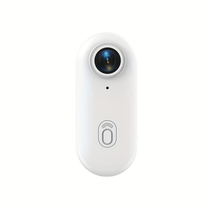 1080P UHD Mini WIFI Action Camera 32&128GB Thumb POV Portable Body Cam Wearable Video Recorder with Magnetic Lanyard, Helmet Mount, Pocket Sport DV for Bike Cycling, Motorcycle, Pet, Vlogging(White, Black)