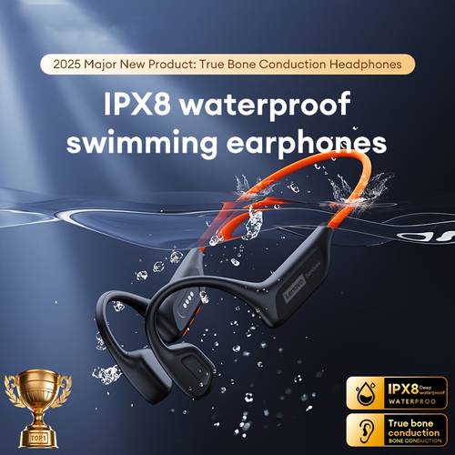 item picture music headphones earphones headset lovers and casual daily leisure listening and private audio precise directional sound transmission wireless mp3 32gb built in memory true bone conduction headphones 2026 popular