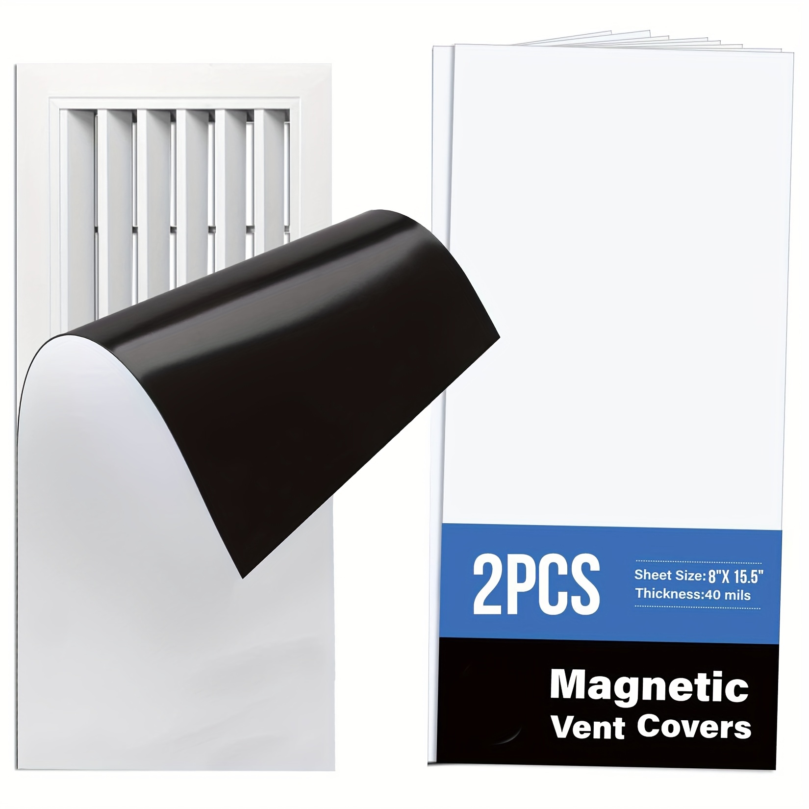 Ac Vent Deflector Pack PET Vent Covers With Nano Adhesive,