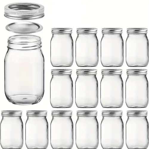 12 Pack - 3.4 Ounce Mini Square Glass Spice Jar with Orange Flip-Top  Gasket, Airtight Clear Storage Jars, with REUSABLE labels and Pen