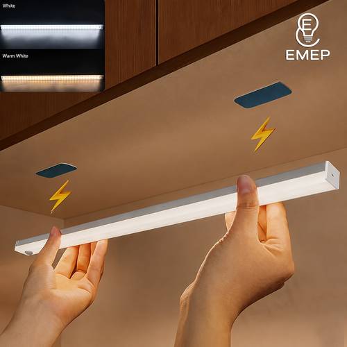 all in sensor light no drill night light usb rechargeable magnetic cabinet light household hallway wardrobe sensor light suitable for wardrobe bedrooms rvs dormitories and car interior lighting
