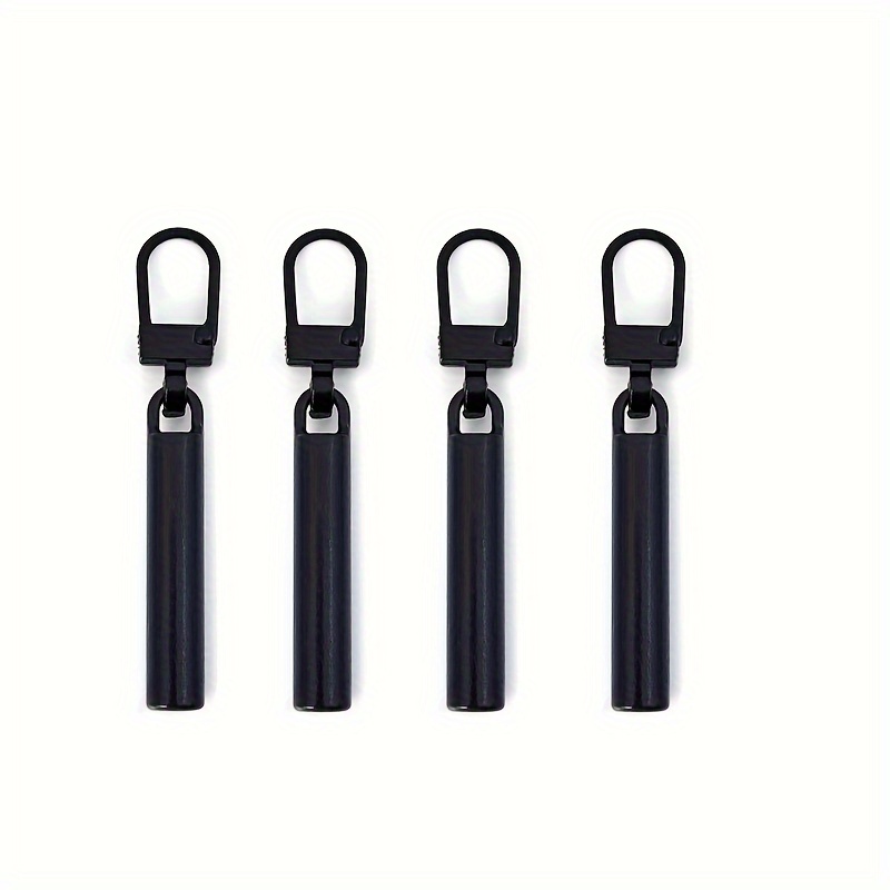 4/9/13pcs Removable Metal Zippers, Replacement Zipper Sliders For Bags, Shoes And Clothes, Diy Handmade Zipper Pull Sewing Accessories
