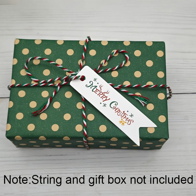 Fzyisw 40 Stück Holzanhänger Weihnachten Zu Bealen, Weihnachtsbauschuck Holz