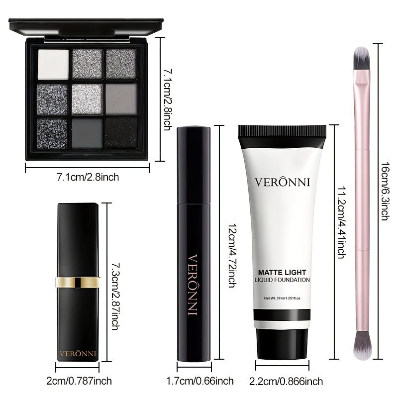 5pcs Halloween Dark Special Effects Makeup Set