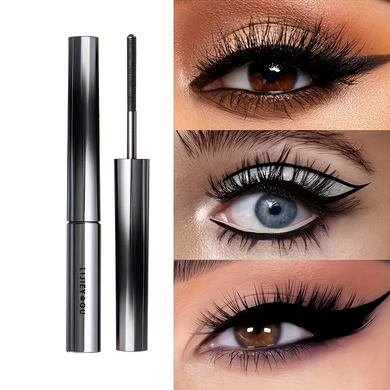 

Steel Pipe Mascara, Eye Makeup For Big Eyes, Lengthening Curling Non-smudging Lashes, Long-lasting Wear For Stage, Party & Festival Makeup