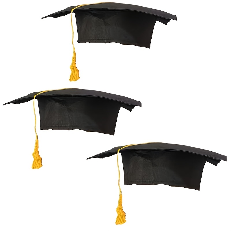TEMU Tre da Studente Foto di Laurea Travestimento Cappello Non Cappello Accademico