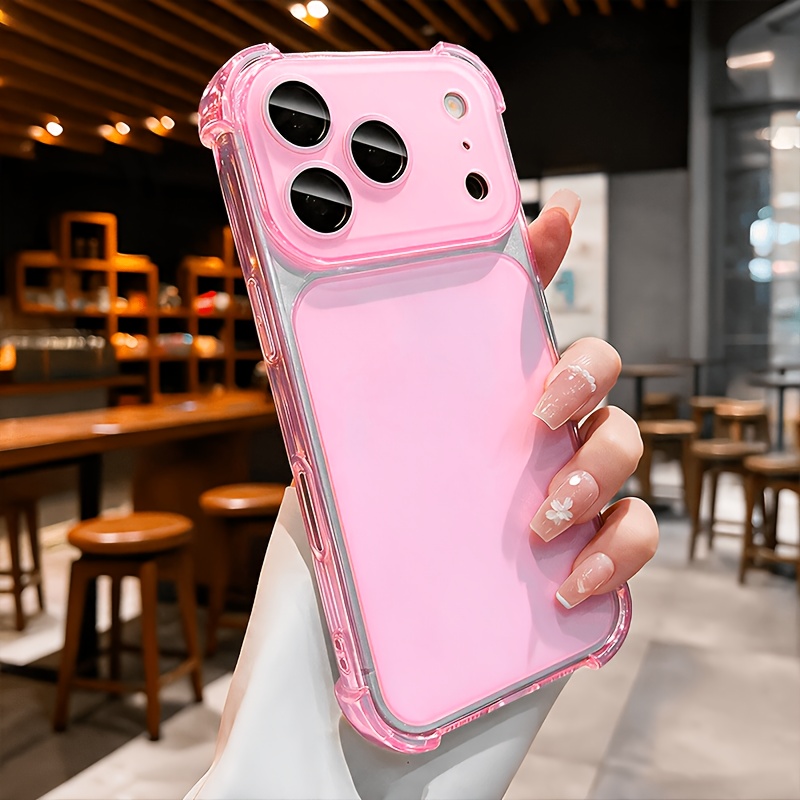 TEMU Phone Case: Luxury Buffer Impact Shockproof Matte Translucent Wireless Charging Phone Case Compatible With Iphone 18 Pro Max 17 Pro Max 18 17 16