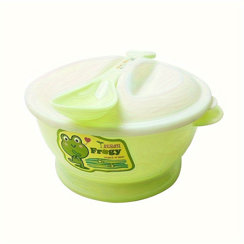 Plastic Bowl And Spoon Set