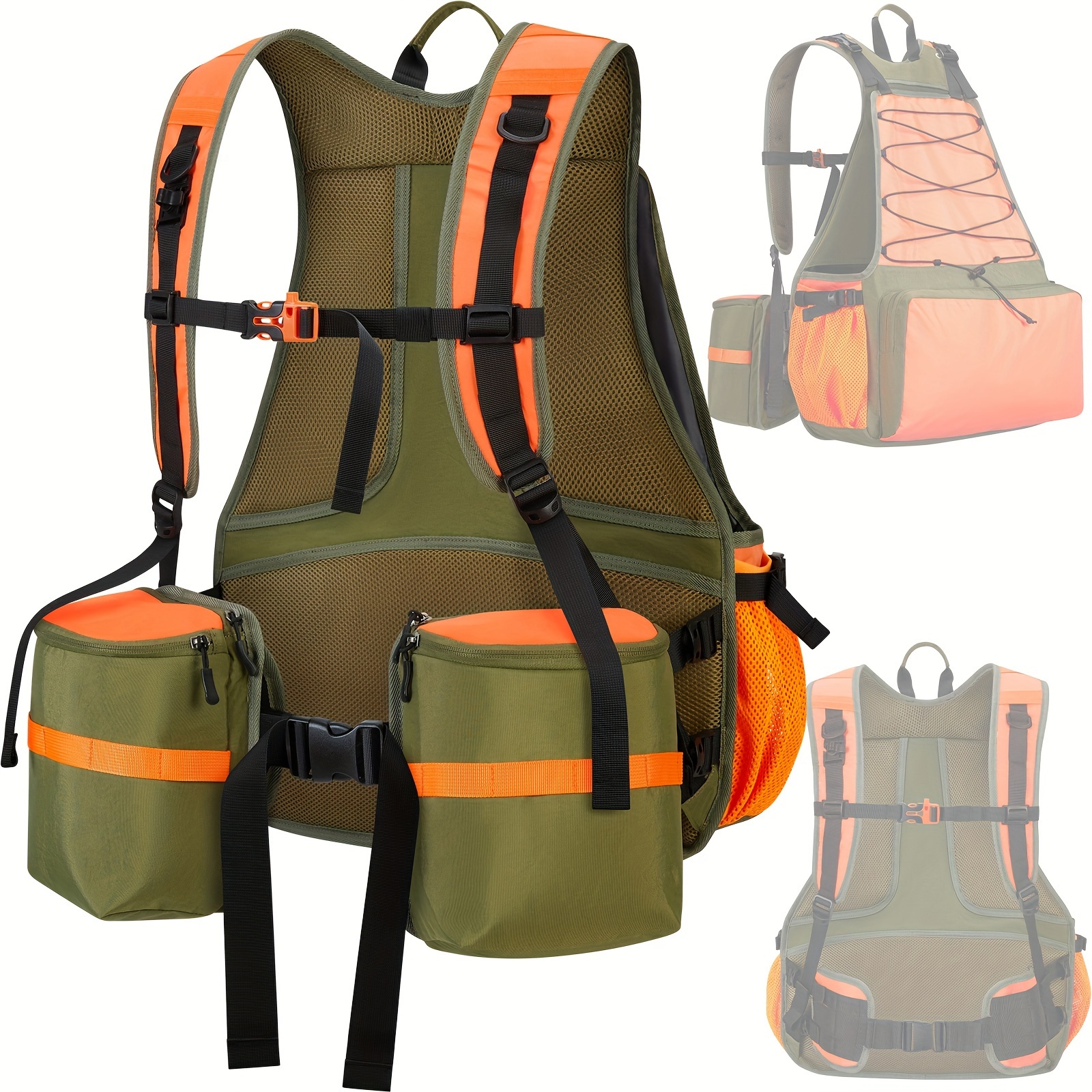 Upland Hunting Vest with Game Pouch