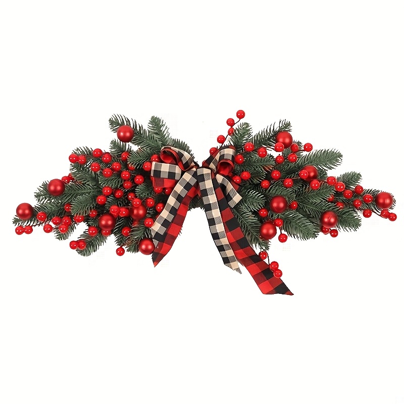 TEMU Christmas Lintel Decoration: For Decorating Above Door Frames, Above Fireplaces, Or In Central Wall Areas To Create A Festive Atmosphere. The