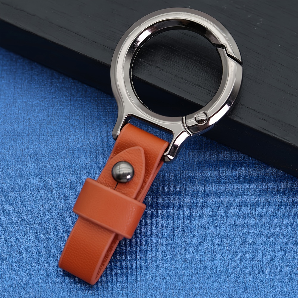 TEMU Premium Stainless Steel Collapsible Key Chain - Fashion- Waist Key Ring For - Key Pendant Accessory To Your Style