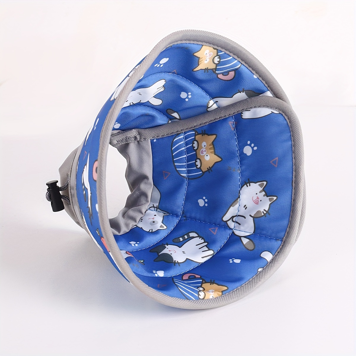 TEMU 1 pz Collare Elizabeth con Stampa Animati, Copertura per Animali Domestici, Collare per , Anti-Leggine