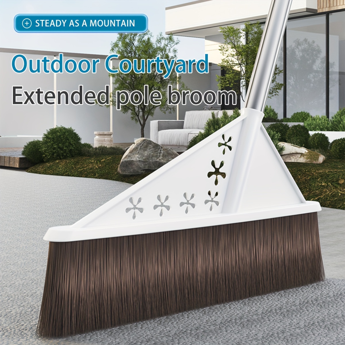 Extended Broomstick Sweeper Broom Cleaner Efficient Large Temu