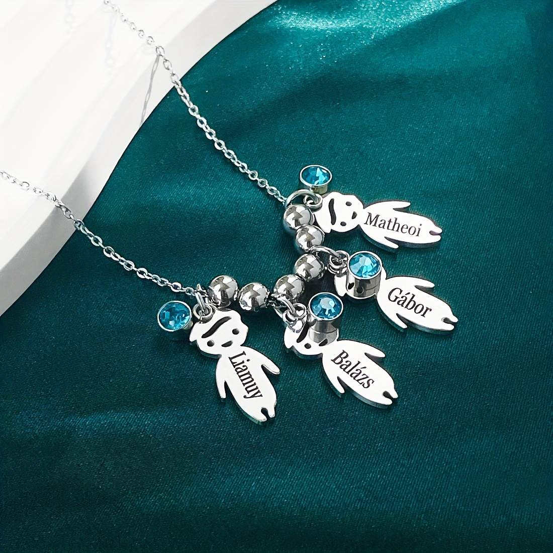 Personalized Engraved Name Necklace for Women