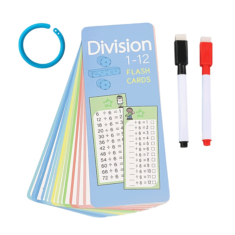 Math Flashcards for Addition Subtraction Multiplication Division