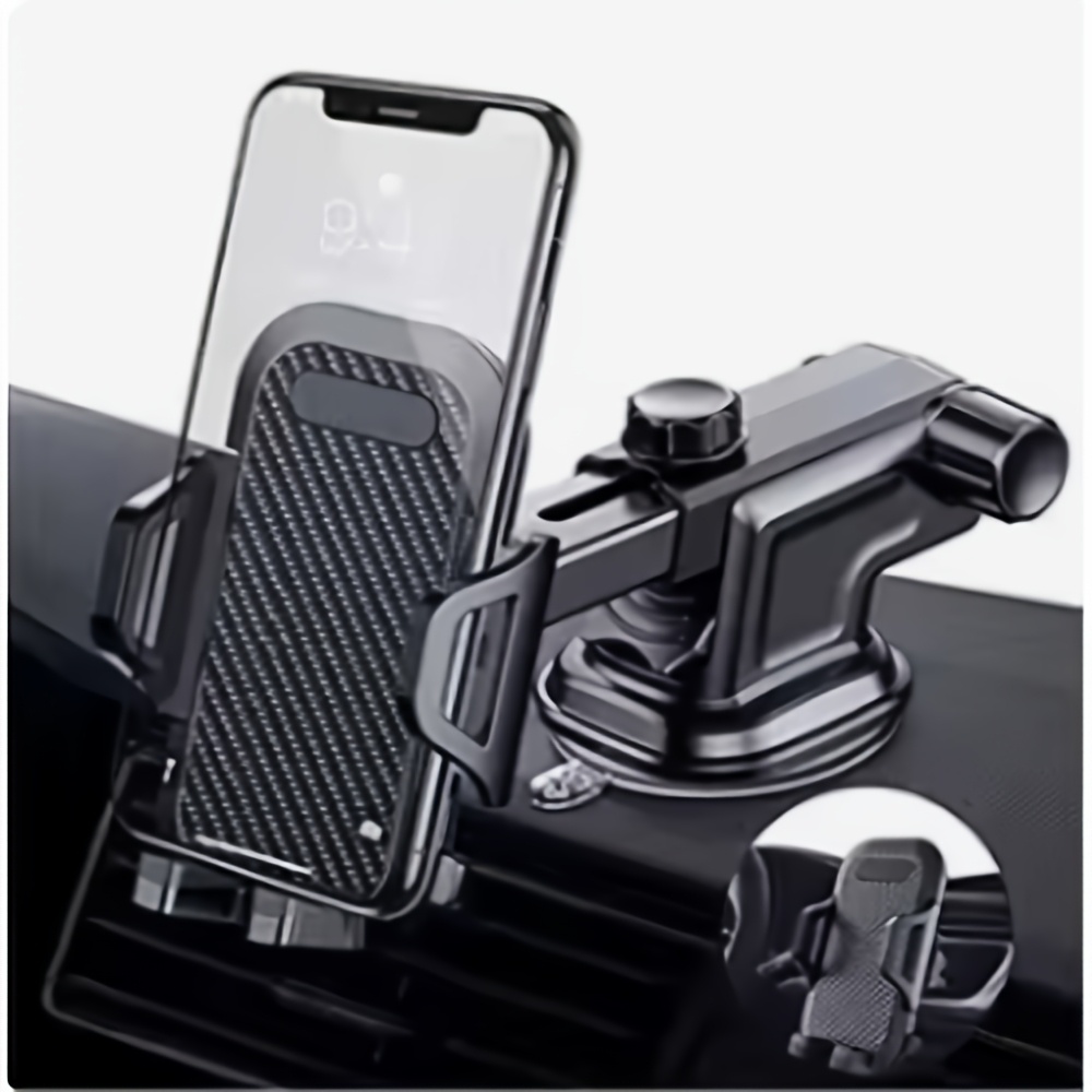 TEMU Support de Téléphone Réglable avec Ventouse pour Plusieurs Emplacements