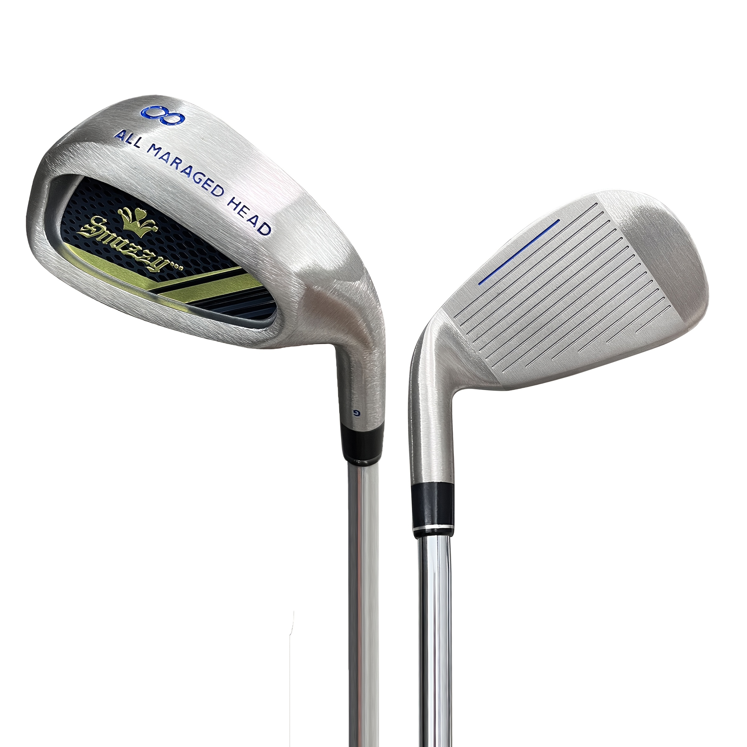 Stylish UNS S45500 Material Golf Iron Set: 3-P, A, S, Right-Handed for Men, Cast Design, Long-Lasting Golf Clubs, Steel S200 Shaft, Rubber Handle