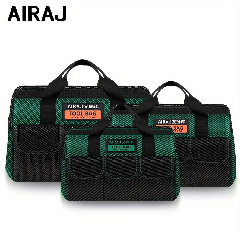 

Airaj Toolkit Pieces Combination Multiple Oxford Cloth Large Capacity Wear-resistant And Resistant Multifunctional Portable Electrician Bag