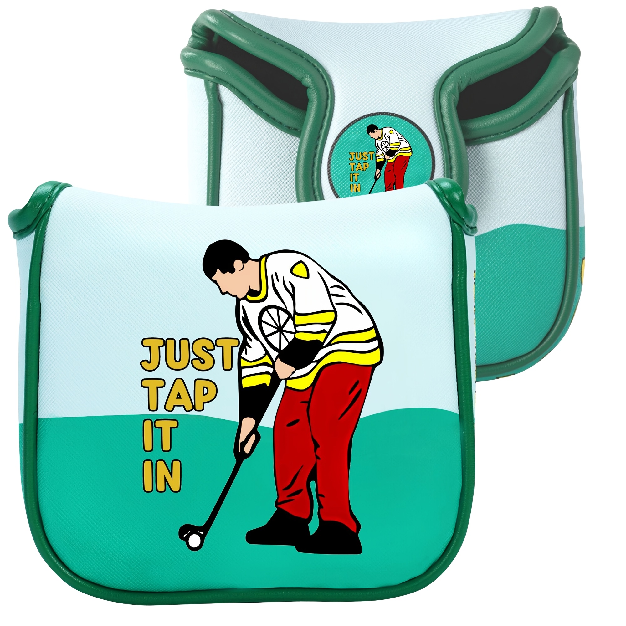 TEMU Humorous Golf Putter Cover - High-quality Golf Club Shield | Must-have Golf Gear For Men And Women With Superior Club Safety | Excellent Golf