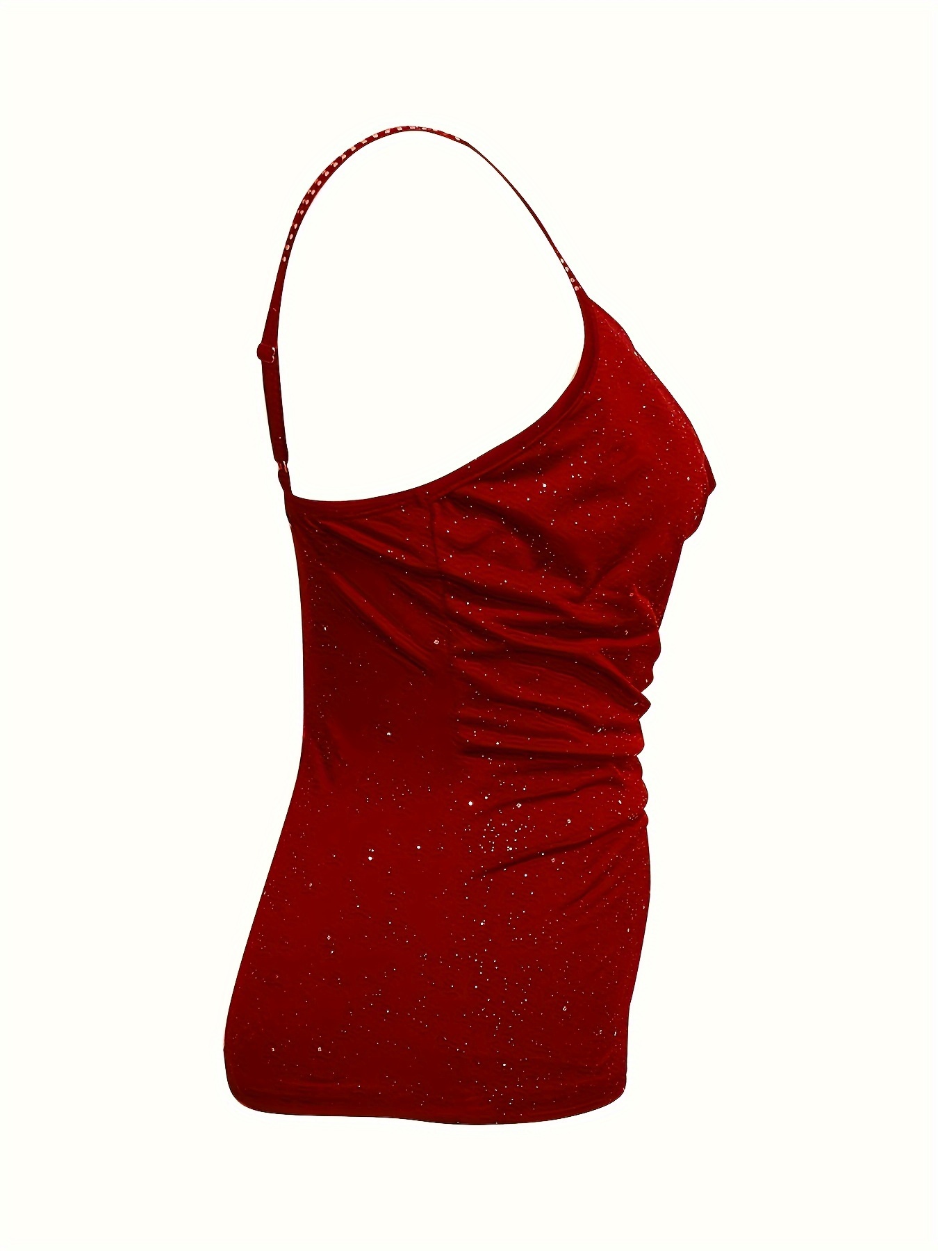 Top Tubino Paillettes Donna - Senza Spalline Sexy Per Feste
