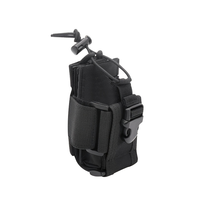 Image of Outdoor Sports Tactical Walkie-talkie Bag With Adjustable Sizes For Walkie-talkie Protection During Camping And Climbing.