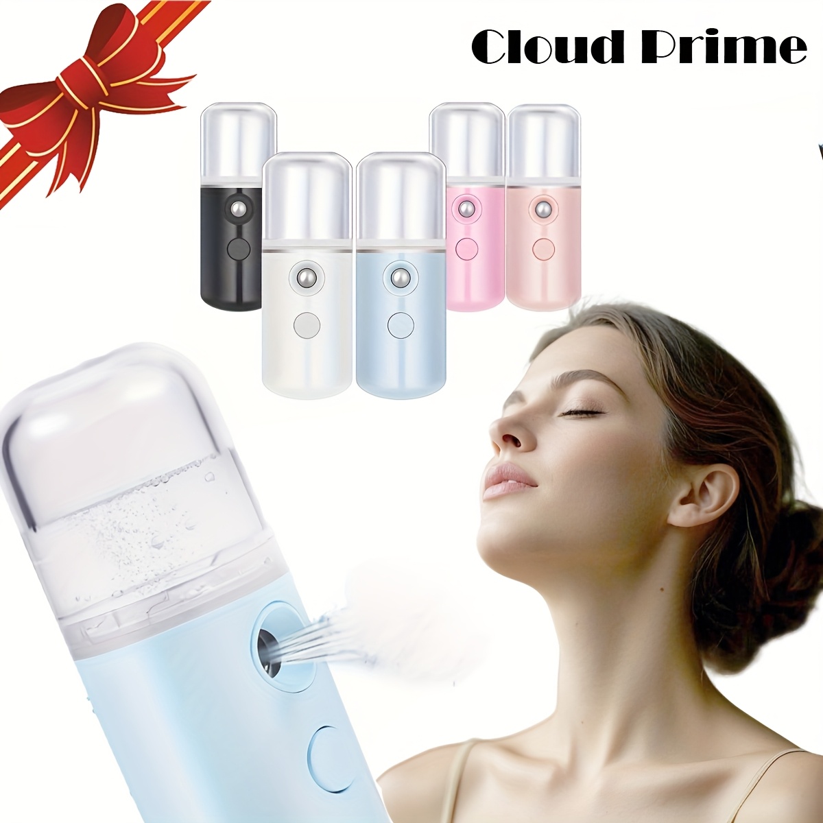 Portable Face Humidifier 30ML Facial Steamer Mini Nano Spray Mist ...