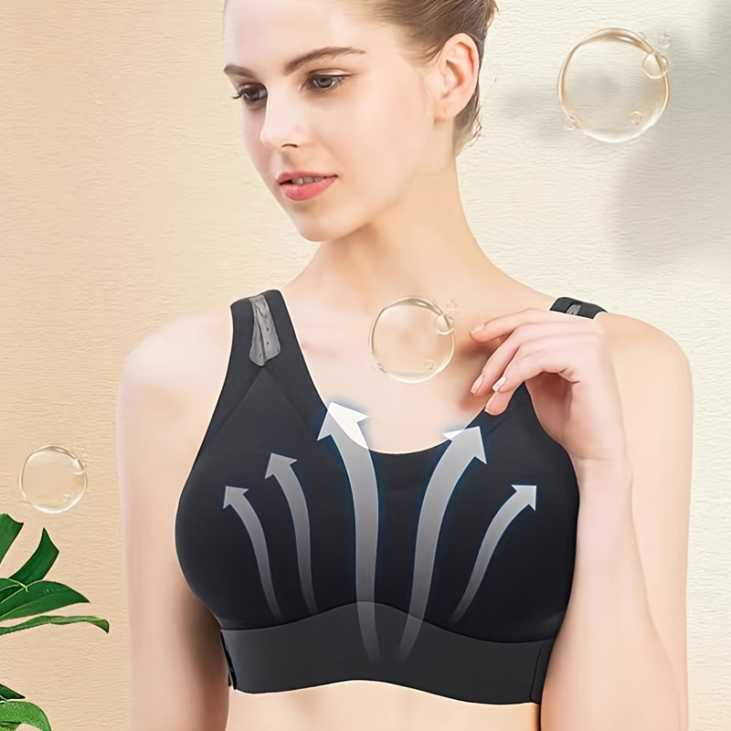 Chest Massage Device - Electric, Intelligent *-Temperature, Vibration  Massage for Bras And Underwear. Rechargeable Multi-Functional Massager -  for Home Use. Sports Bra, Cross-* XXL Size. Suitable for ...