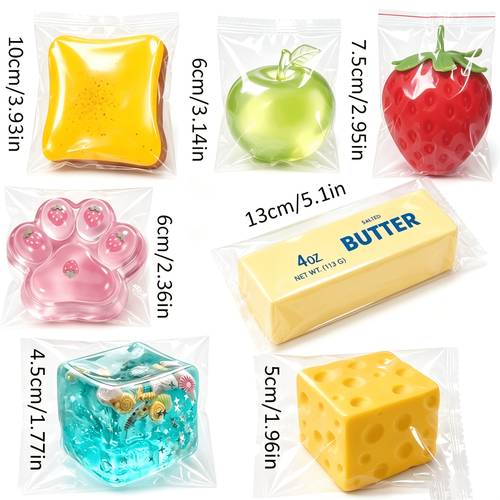 1 2 3pcs squeeze toy gift pack s soft texture slow rebound material ideal for birthday gifts classroom prizes party favors gifts for kids party gift bags random color