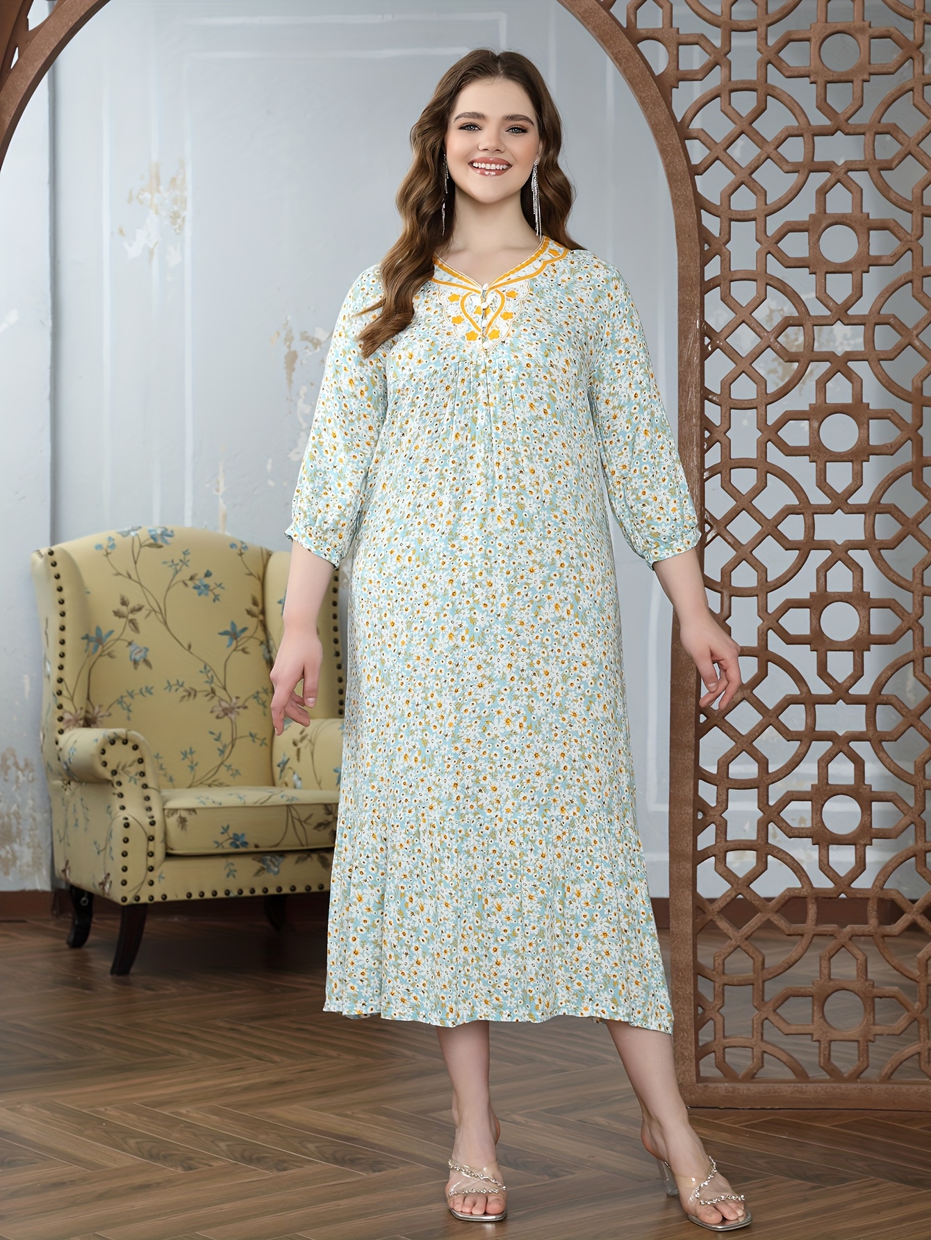 island dresses for women Amazon.com: Polynesian Large Hemline Women's Dress Custom Tribal Print  Pacific Island Banquet Skirt Elegant Design-S : Clothing, Shoes & Jewelry