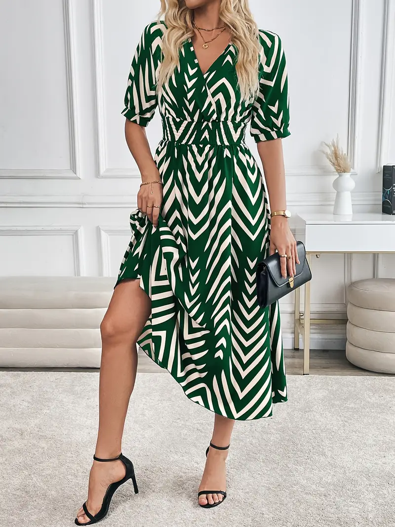 geometric print dress women's clothing temu - Temu New Zealand geometric print dress women's clothing temu - Temu New Zealand