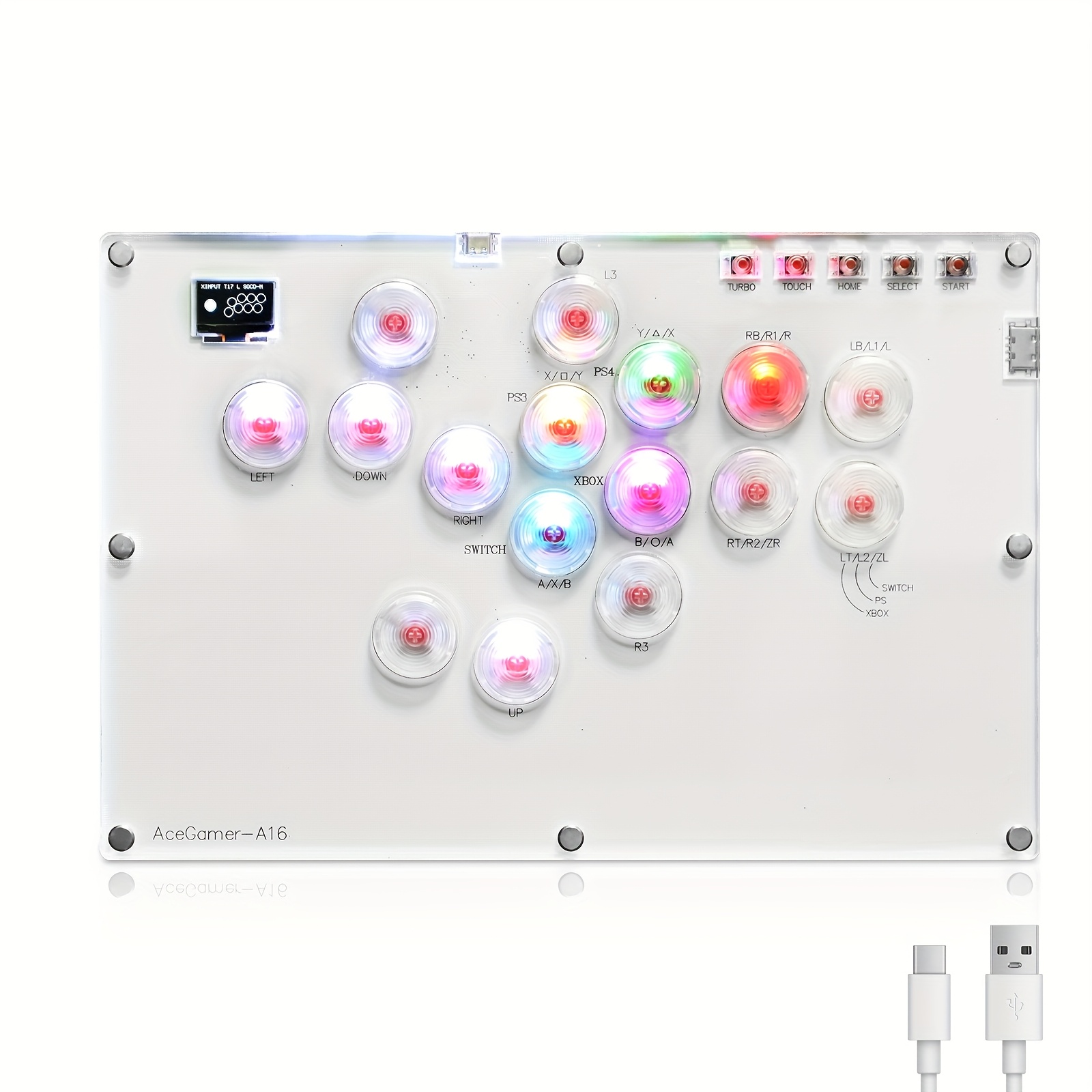 arcade stick sold on Temu United States