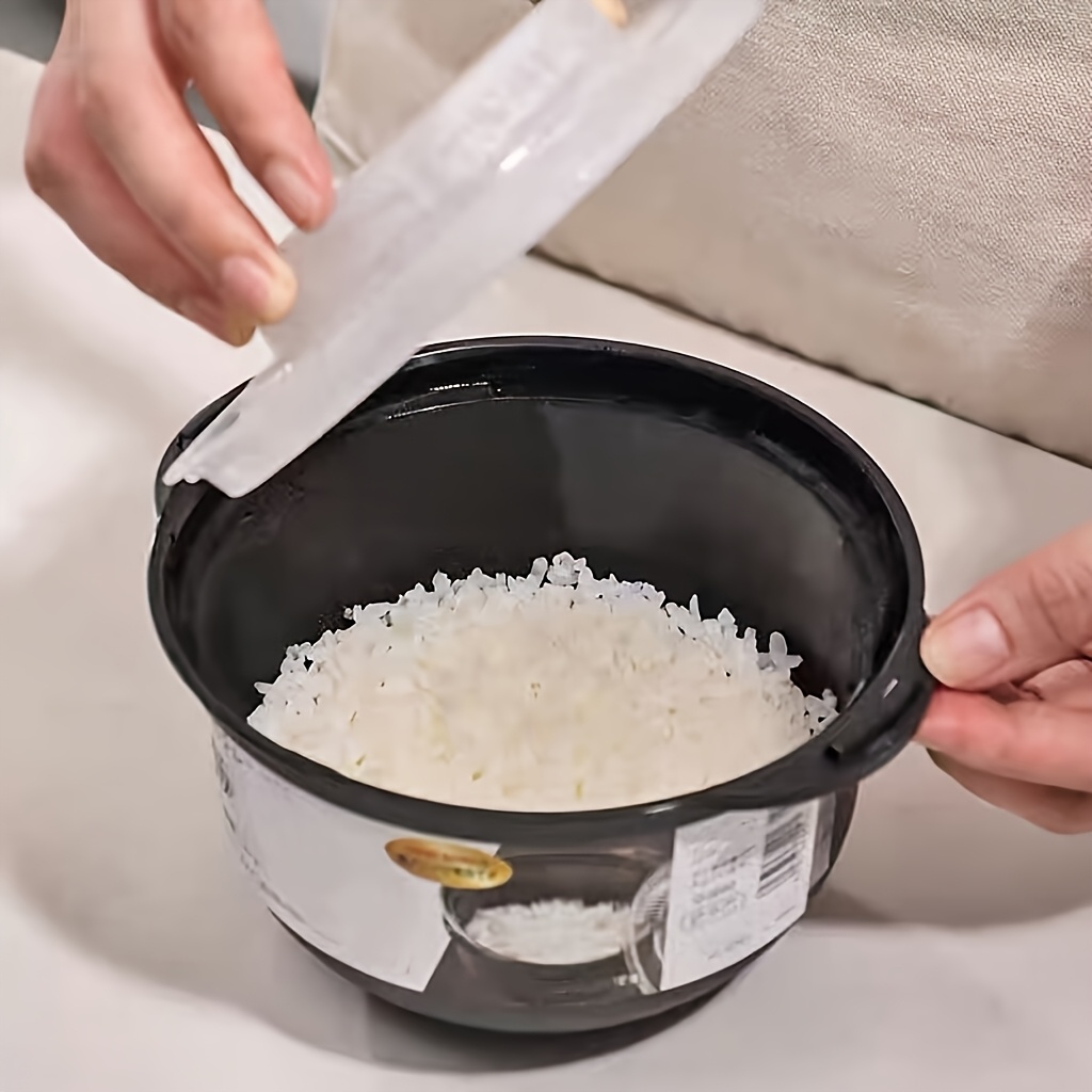 un comedor para 1 arroz al vapor, cocedor de arroz al vapor   para horno microondas, cuenco de cocinar arroz conveniente, mini vaporera de cocina,   para hornos microondas de   600 watts