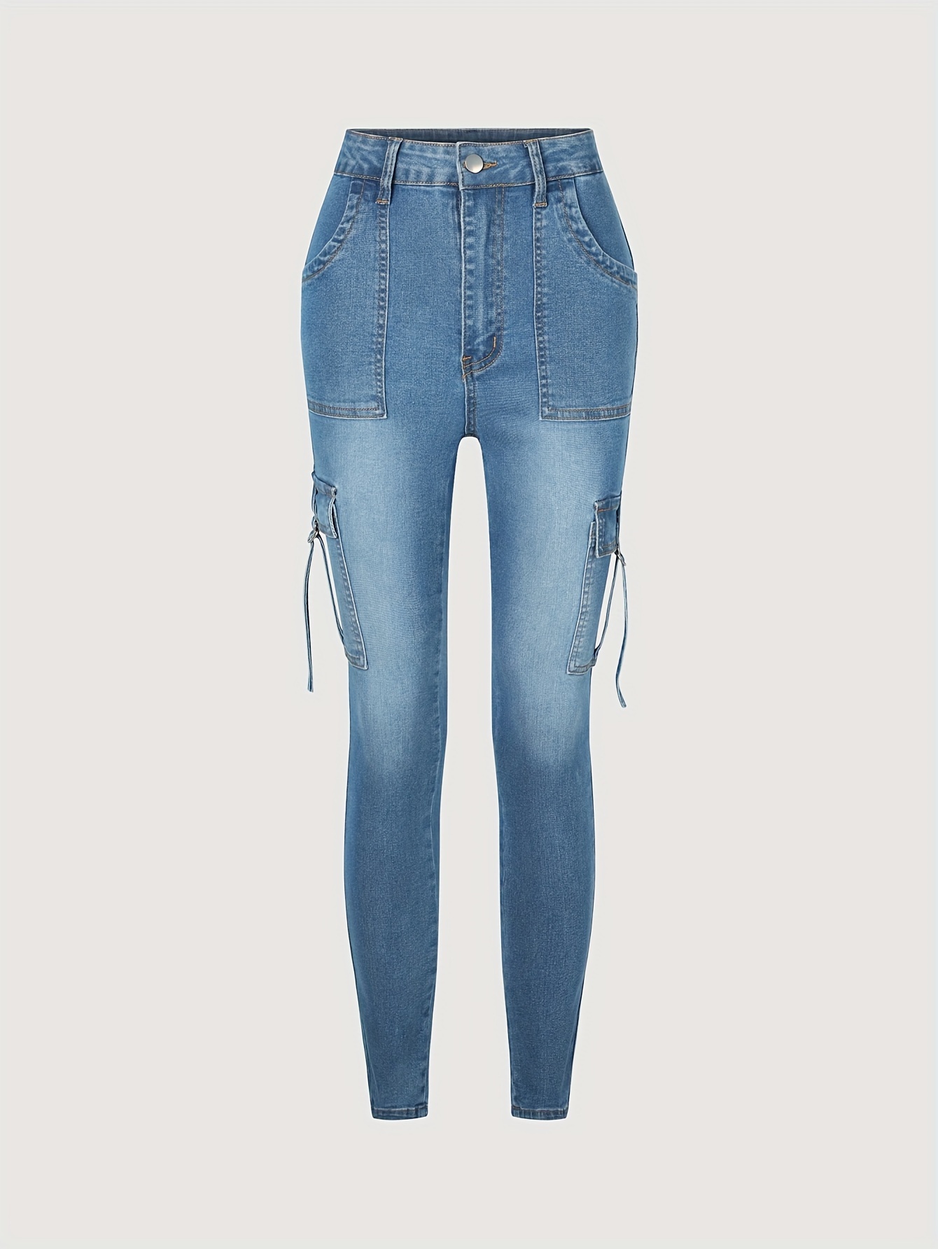 90s Lizwear Stirrup Side Zip Jeans - Extra Small, 25