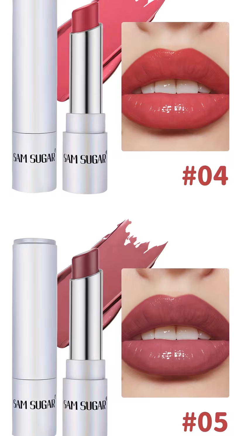 gloss à lèvres mat & rouge à lèvres - 6 teintes, couleur tintée imperméable , gloss hydratant longue tenue - gel pour nude, marron, rose, rouge & violet (jusquà foncé) - maquillage hydratant pour les lèvres Détails du produit 6