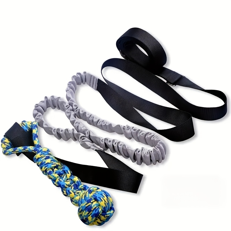 TEMU Pet Hanging Resistance Tug Rope, Universal Dog Breeds, Toy, Durable Chew-resistant Outdoor Play Rope For Dogs