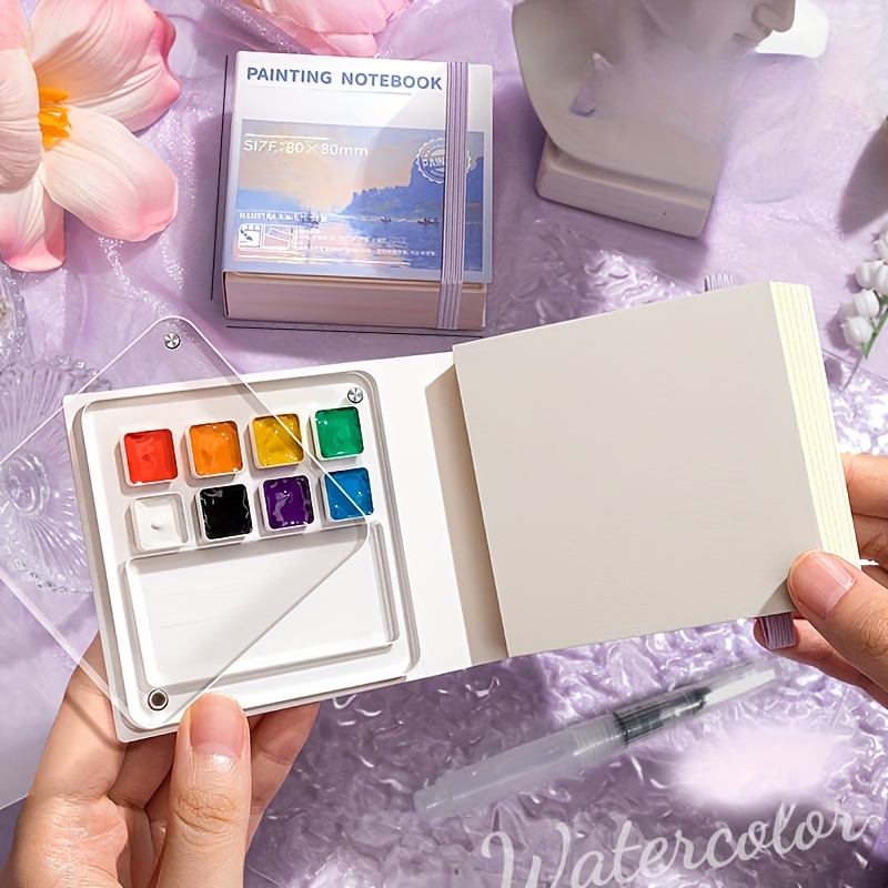 watercolor travel kit sold on Temu United States