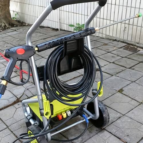 3 in 1 high pressure cleaning gun with a replaceable stainless steel extension rod operating pressure up to 4000 psi the gun features a pure copper ceramic core with an adjustable length up to 41 inches an m22