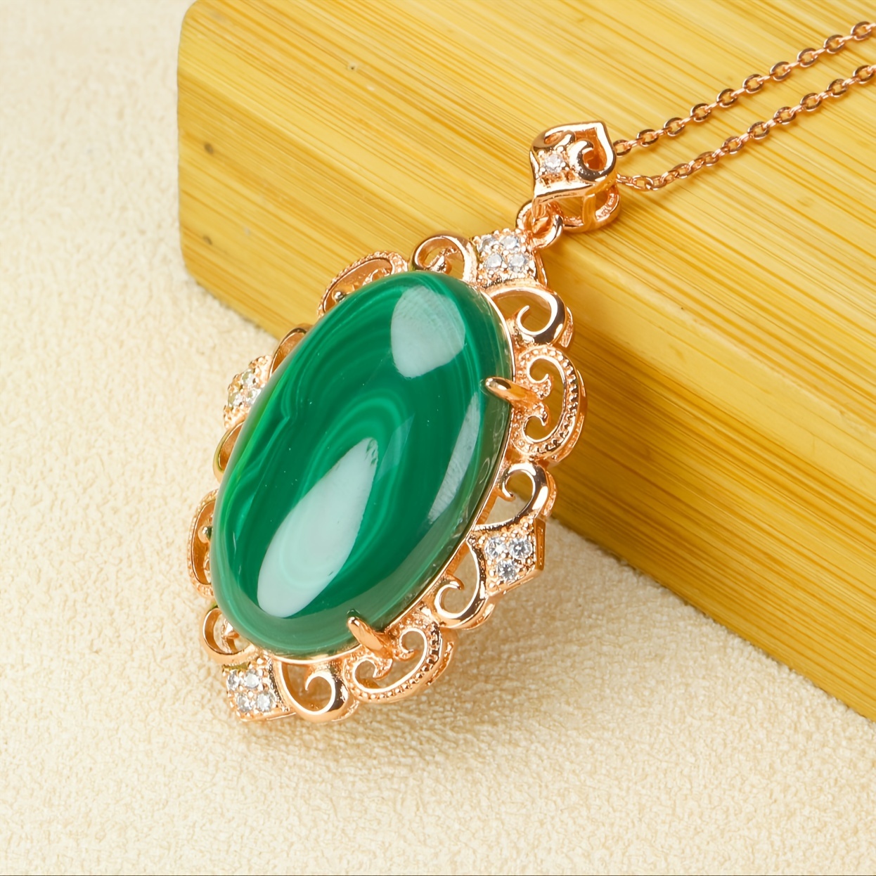 

Ziquexsite Pendant Necklace - Stone, Clavicle For Men