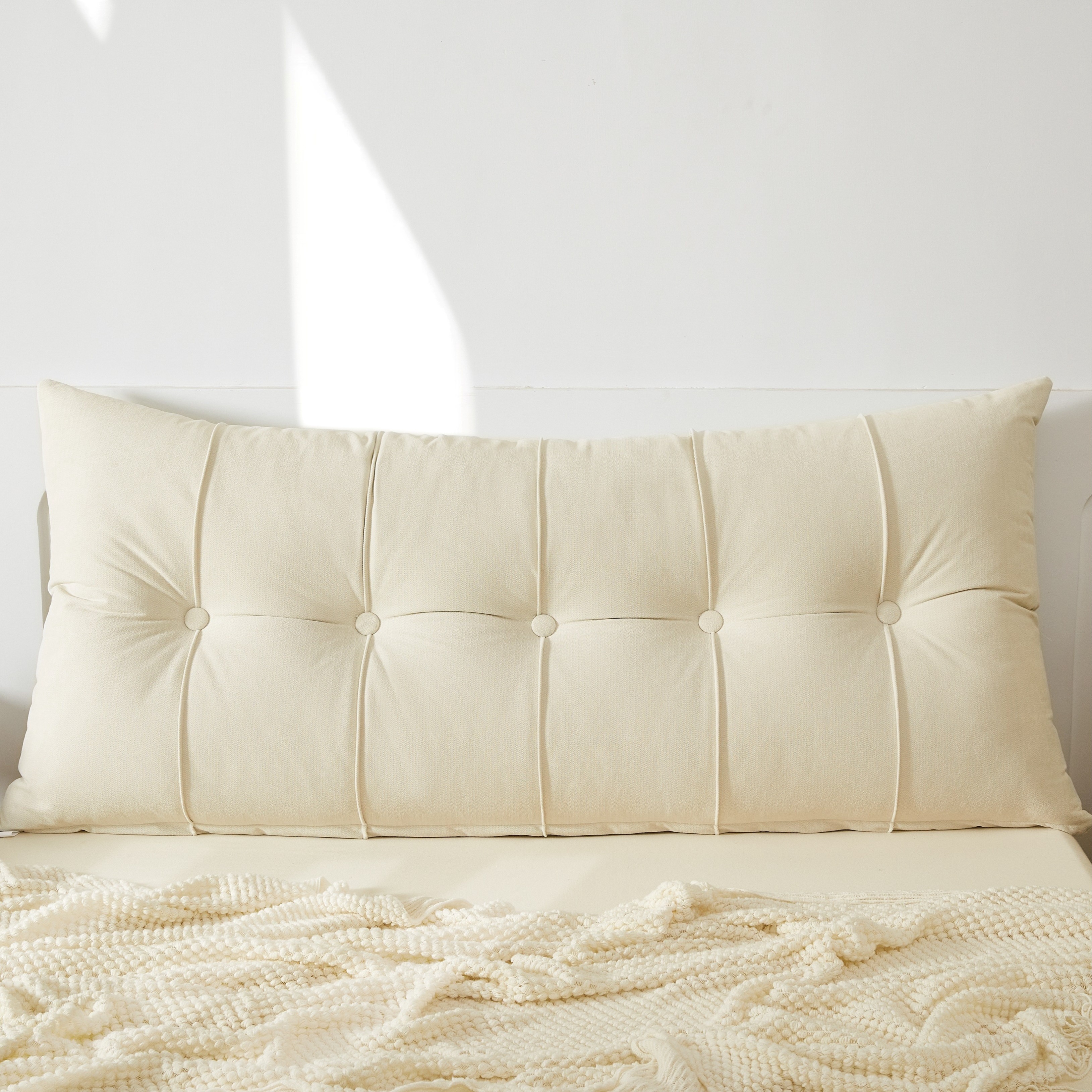Vargottam Copertura Del Cuscino Lombare Del Tessuto Di Poliestere Interno/ Esterno, Cuscino Rettangolare Impermeabile Per Tutto Il Tempo Per Mobili Da Patio, 12 x 24 Set Di 2 - Floreali